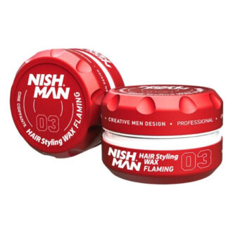 Nishman Hair Styling Wax No.03 Flaming